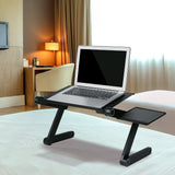 Adjustable Aluminum Laptop Desk Ergonomic Portable TV Bed Lap Desk Tray
