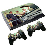 Grand Theft Auto V GTA 5 Skin Sticker Decal for PS3 Fat PlayStation 3 Console and Controllers For PS3 Skins Sticker Vinyl Film